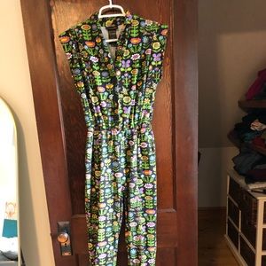 Nooworks Magic Suit Awesome Blossoms jumpsuit size Medium, never worn